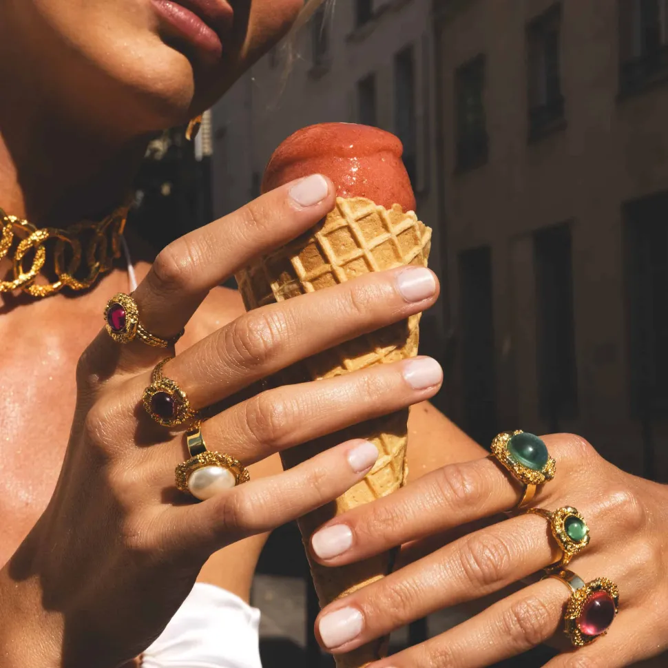 Bague Dorée L'heure dorée