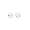 Boucles d'oreilles argent massif Ciel d'été