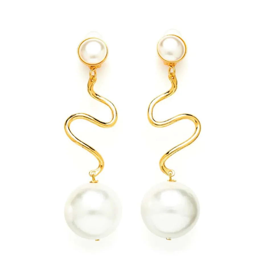 Boucles D'oreilles Clip Arabesque