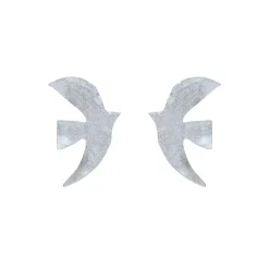 Boucles D'oreilles Clips Argenté Voyage