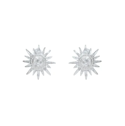 Boucles D'oreilles Clips Argenté 41 Degres