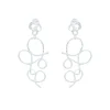 Boucles D'oreilles Clips Argenté Toréador