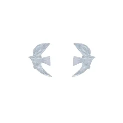 Boucles D'oreilles Clips Argenté Voyage