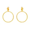 Boucles D'oreilles Clips Doré Toréador