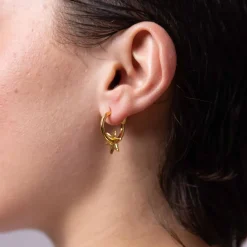 Boucles d’oreilles doré Charms