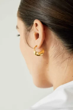 Boucles D'oreilles Percée Doré Joséphine