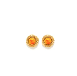 Boucles D'oreilles percées L'heure Dorée