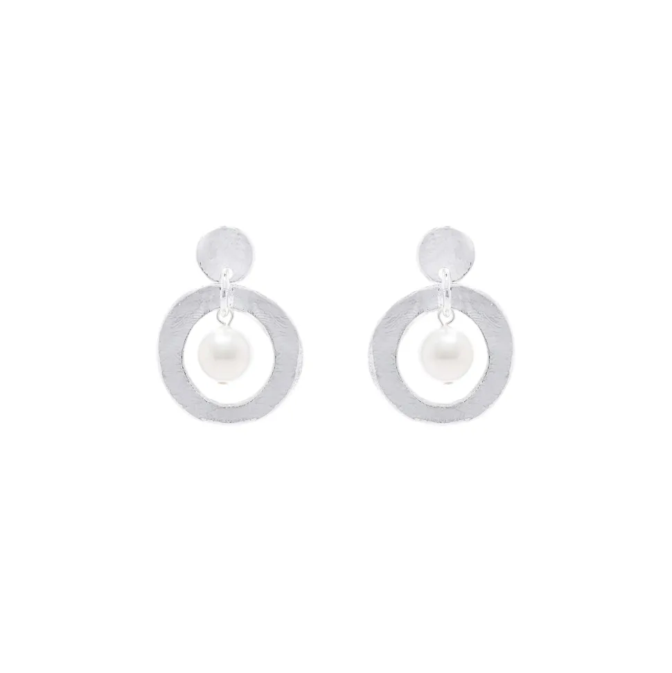 Boucles D'oreilles Percées Argenté 1001 Nuits