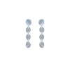 Boucles D'oreilles Percées Argenté Mille Et Une Nuit