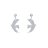 Boucles D'oreilles Percées Argenté Voyage