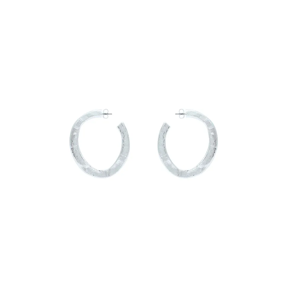 Boucles D'oreilles Percées Argenté Olala
