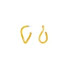 Boucles D'oreilles Percées Doré Padmée
