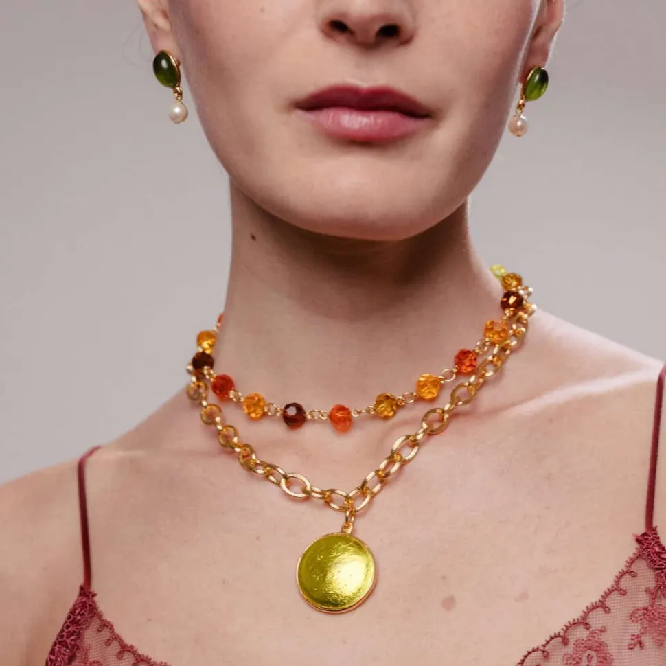 Boucles d'oreilles percées L’Amoroso