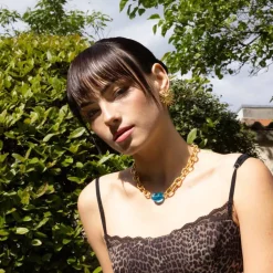 Boucles D'oreilles Percées Doré 41 Degrés