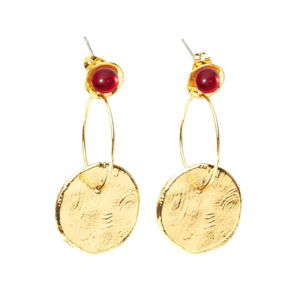 Boucles D'oreilles Percées Interchangables