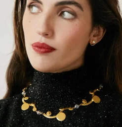 Boucles D'oreilles Percées Doré L'heure Dorée