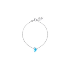 Bracelet Argent Opaline