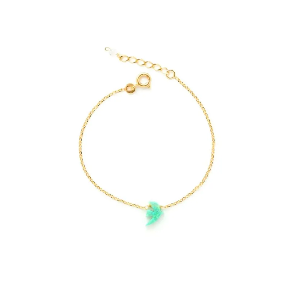 Bracelet Doré Opaline