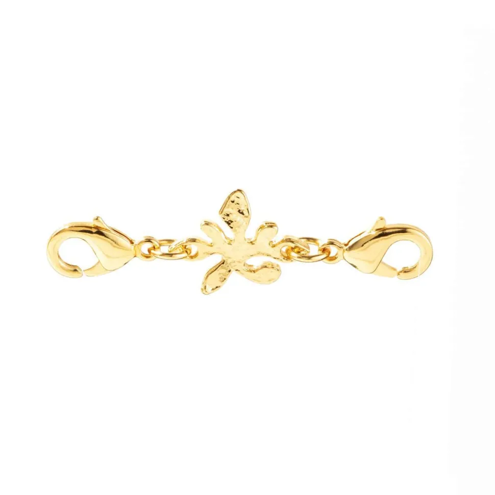 Charms Doré Végétal