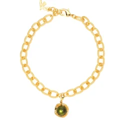 Charms Porte-Bonheur Vert Olive