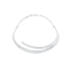 Collier Argenté Down Town