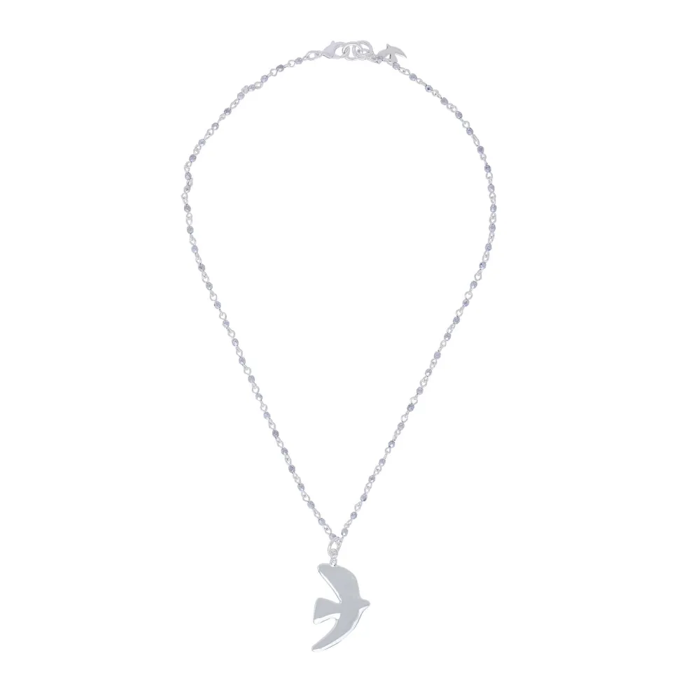 Collier Argenté L'heure Dorée