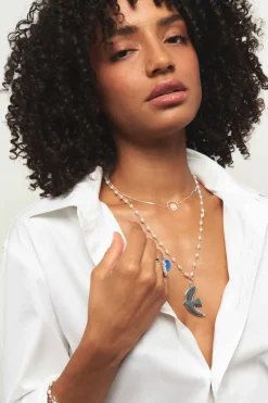 Collier Argenté L'heure Dorée