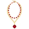 Collier doré L'Amoroso
