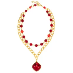 Collier doré L'Amoroso