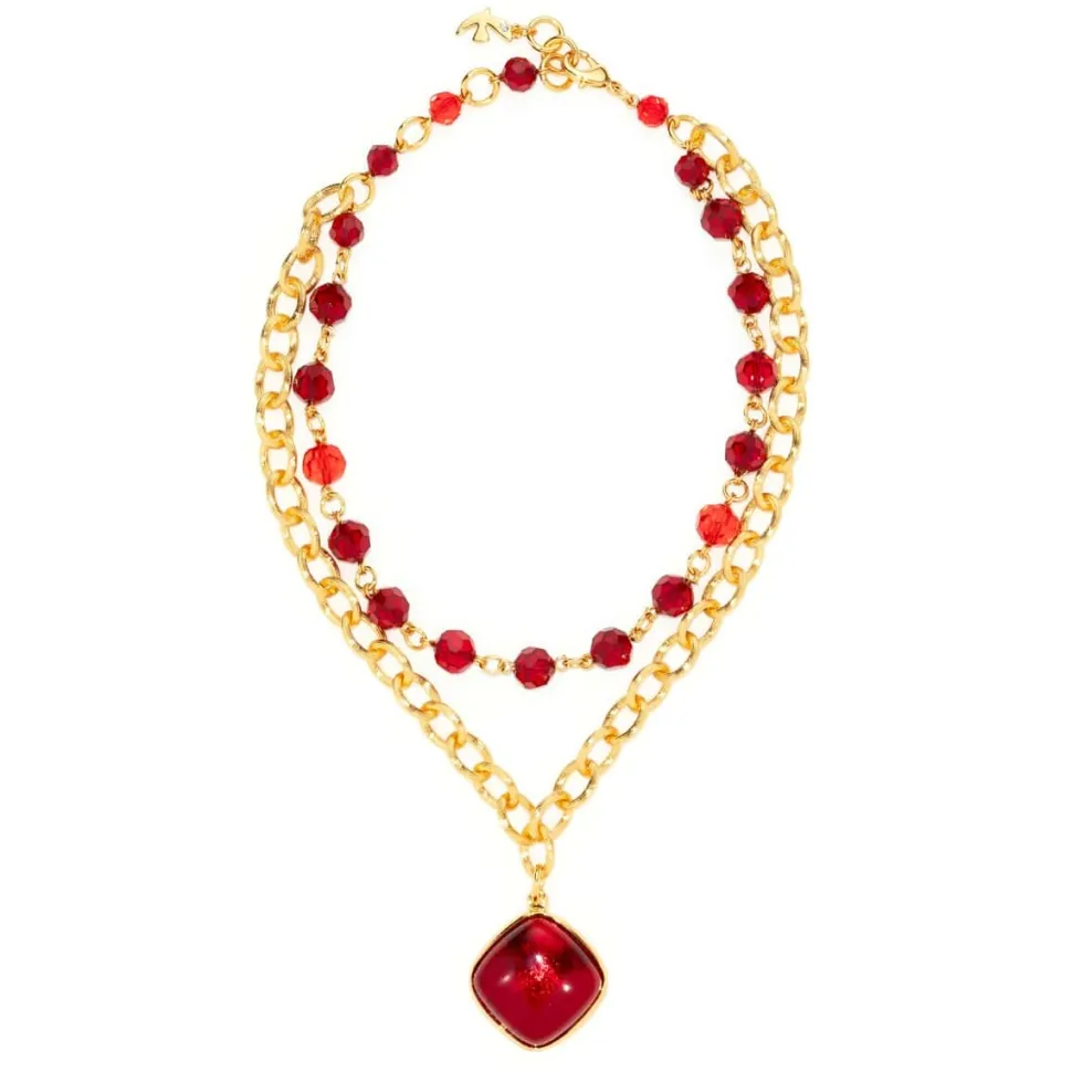 Collier doré L'Amoroso
