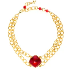 Collier doré L'Amoroso