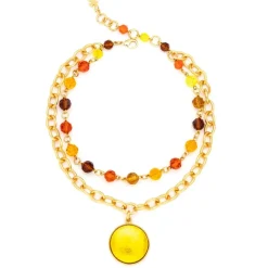 Collier doré L'Amoroso