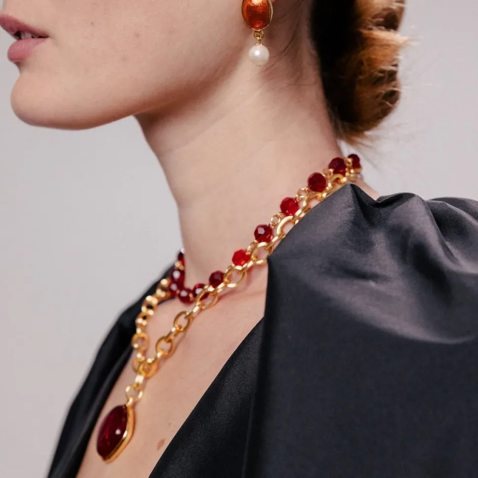 Collier doré L'Amoroso