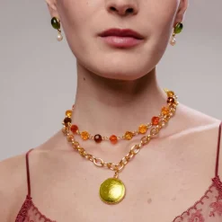 Collier doré L'Amoroso