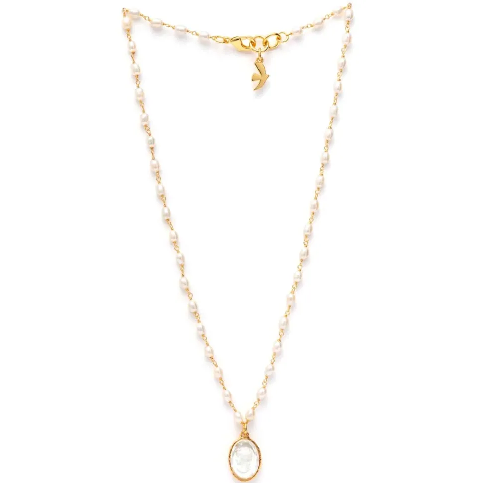 Collier doré Rencontre imprévue