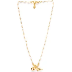 Collier doré Rencontre imprévue