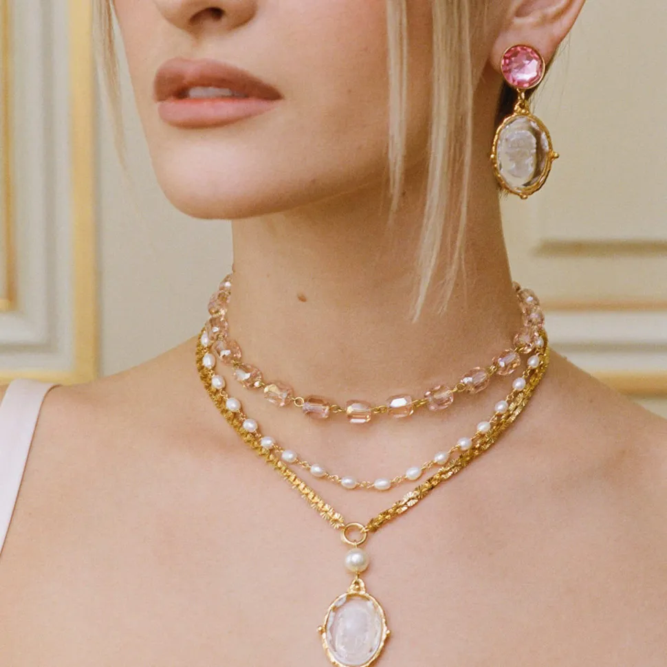 Collier doré Rencontre imprévue