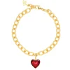 Collier L'Heure Dorée Coeur - Interchangeable