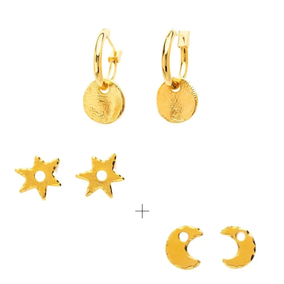 Ensemble Créoles Charms (valeur 122€)